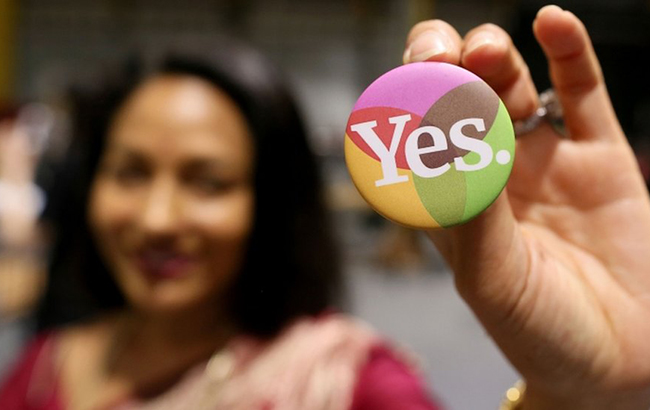 В Ірландії на референдумі підтримали легалізацію абортів